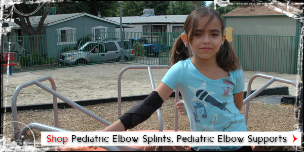 Pediatric Elbow Splints, Pediatric Elbow Supports