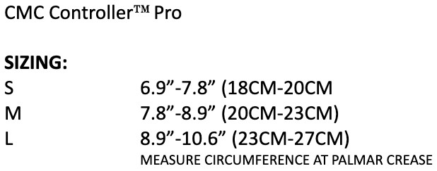 hely & weber cmc controller pro sizing