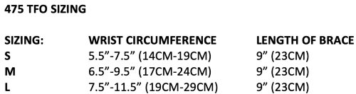 hely & weber the fracture orthosis sizing
