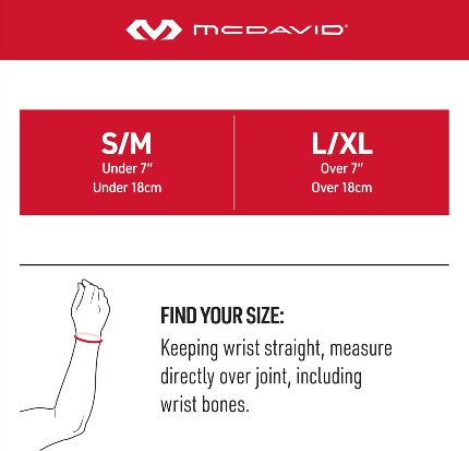 mcdavid adjustable wrist guard 5120