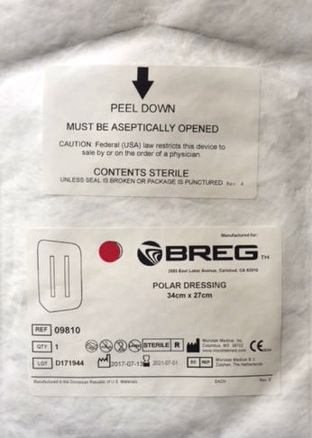 Polar Dressing, Back, Ankle, Hand/Wrist 09810