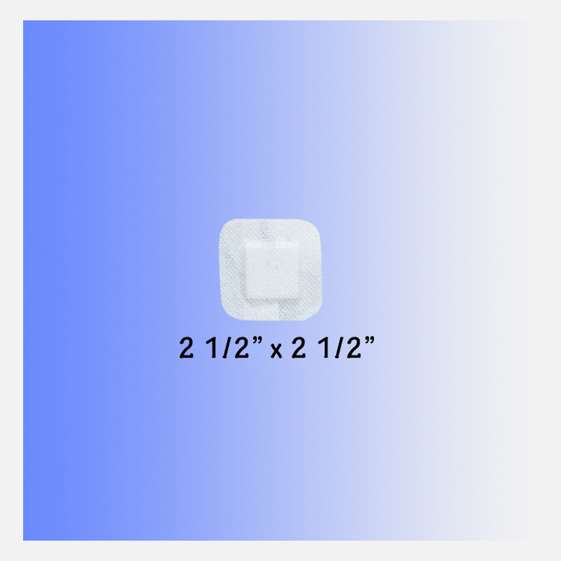 Covaderm Plus Adhesive Wound Dressing 2 1/2 x 2 1/2 (Case of 50) 46-411