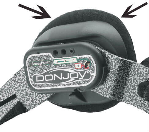 DonJoy Replacement Suede Condyle Pad Set