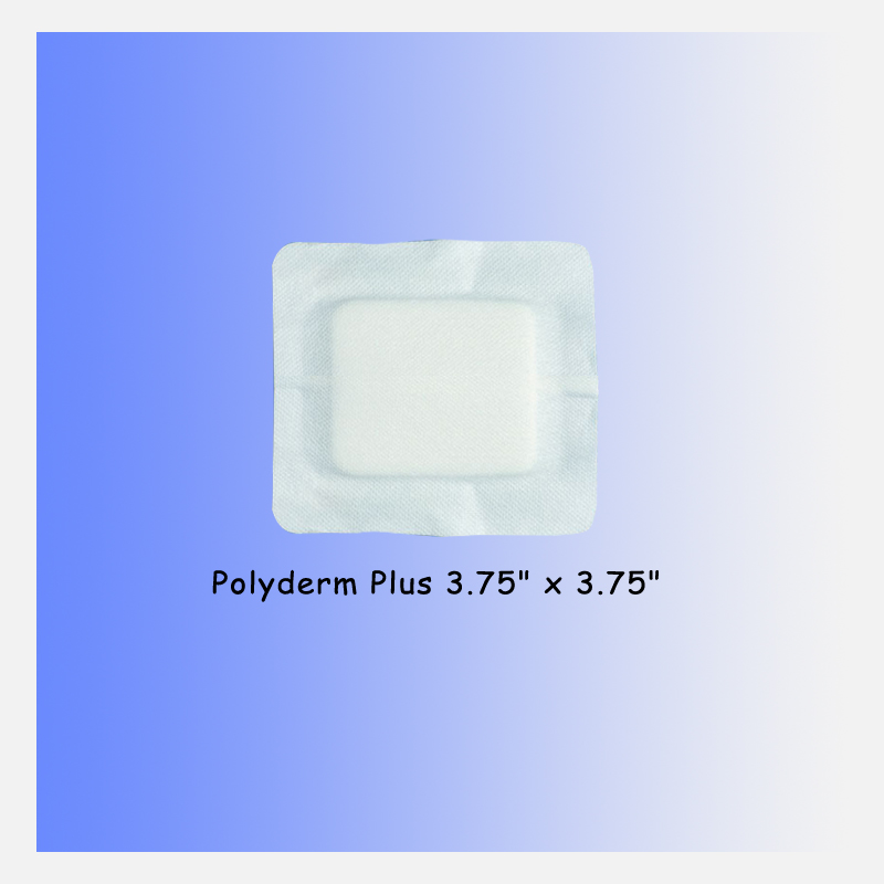 Polyderm Plus 3.75" x 3.75" (Case of 50) 46-926