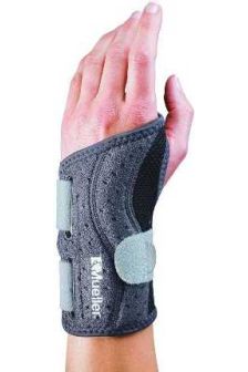 Mueller Wrist Support Wrap, Black, One Size DME-Direct