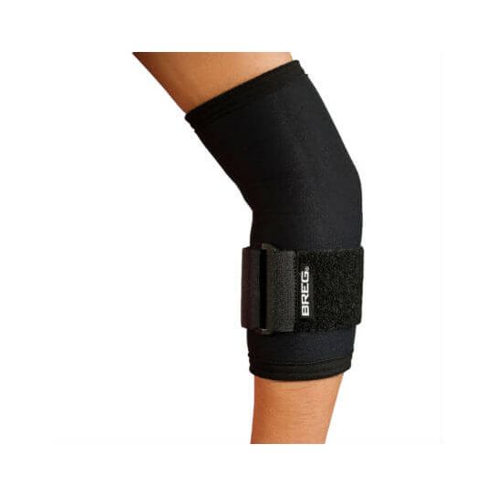 Breg Essentials Elbow Sleeve with Compression Strap