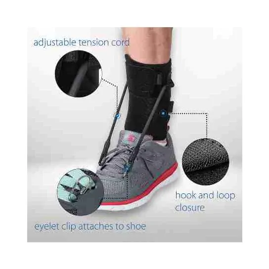 Super-Lite A.F.O. Drop Foot Splint — Maxim Medical Supplies