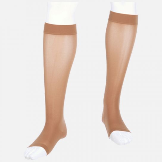 Assure By Medi 20-30 Open Toe Calf High Compression Stockings in Standard and Wide 