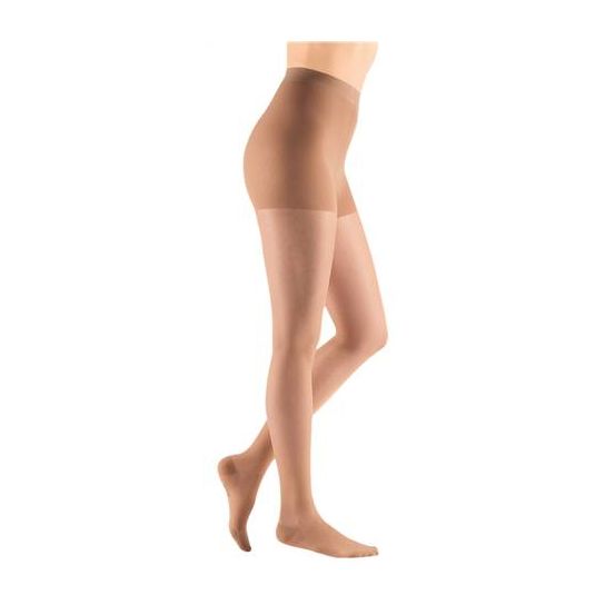 Mediven Sheer & Soft Compression Pantyhose 20-30 Closed Toe Toffee