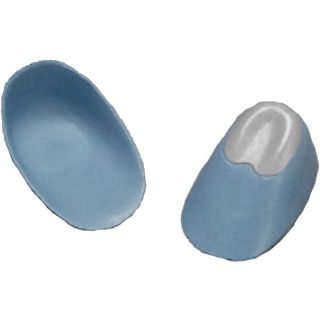 DeRoyal Grey Spot Heel Cups