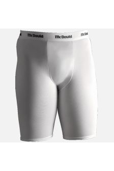 White Compression Shorts