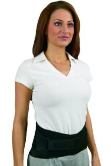 MedSpec Back-n-Black Low Profile Back Support