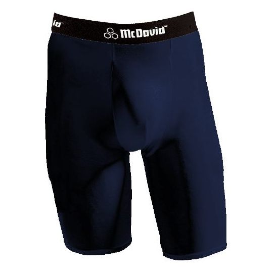 McDavid Navy Blue Compression Shorts