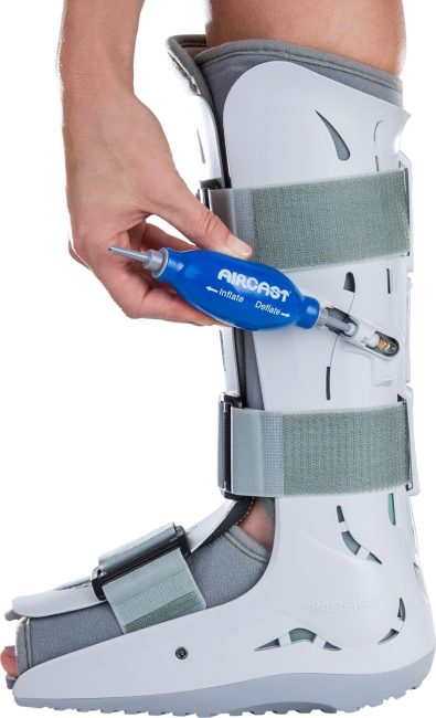 How To Inflate Aircast Boot Without Pump