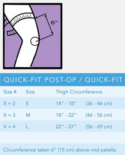 Breg Quick Fit Post-Op Knee Brace 