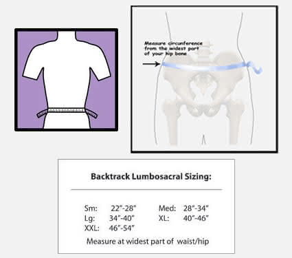 Hely Weber BackTrack Lumbosacral Brace