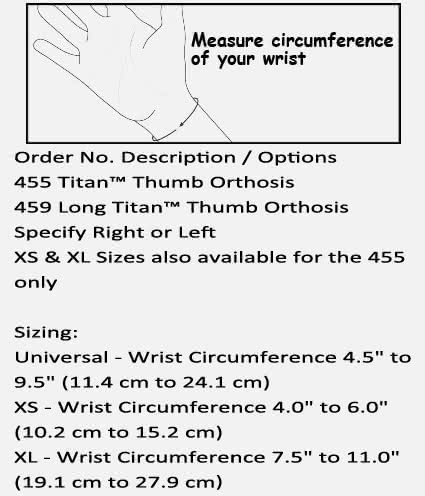 Hely Weber Titan Thumb Wrist Brace
