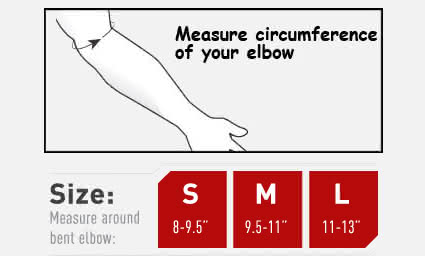 Mcdavid Arm Sleeve Size Chart