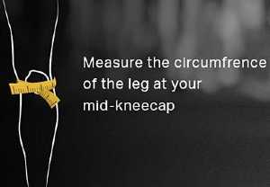 Cho-Pat Dual Action Knee Strap Measurement