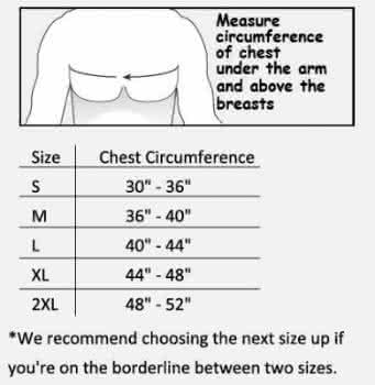 Evs Shoulder Brace Size Chart