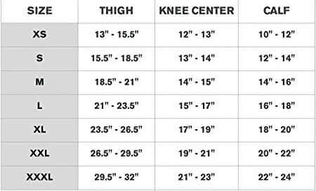 donjoy oa reaction web knee brace sizing
