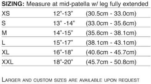 hely weber osgood sleeve sizing