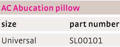 Medi AC Abduction Shoulder Pillow sizing